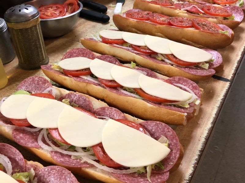 Casapulla's food